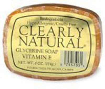 

Clearly Natural Glycerine Soap Bar Vitamin E(113.36 g)