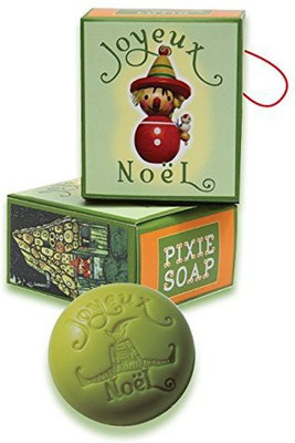 

Eggwhite Facial Soap Joyeux Noel Belgian Christmas, Holiday Pixie(100 g)