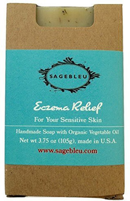 

Sagebleu Organic Bar Soap Eczema Relief(105 g)