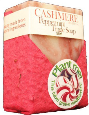 

Cashmere Bath Co. Peppermint Tingle Shea Butter Soap(161.538 g, Pack of 2)