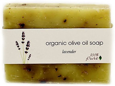 100% Pure Organic Olive Oil Soapea Salt, 3 Pack(99.19 g, Pack of 3)