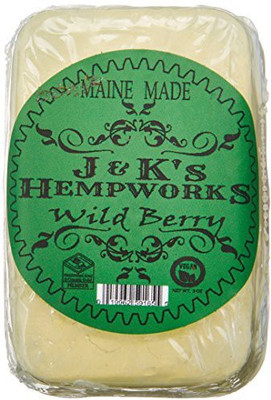 

J&k's Hempworks Glycerin Soap, Wild Berry(100 g)