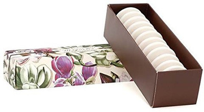 

Michel Design Works Triple Milled Guest Soap Box Set, Magnolia(11.336 g, Pack of 12)