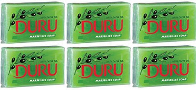 

Duru Savon De Marseille With Olive Oil, 6 Count Soap(50 g, Pack of 6)