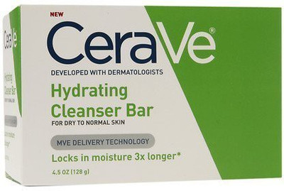 

CeraVe Hydrating Cleanser For Dry To Normal Skin, Pack Of 3 Soap(127.53 g, Pack of 3)
