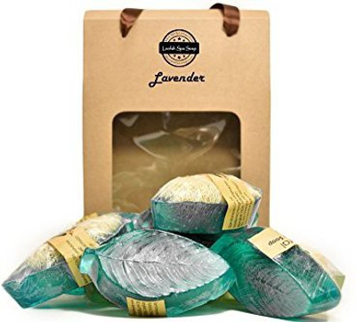 

Hhom Soap Luffa Set Lavender(100 g, Pack of 5)
