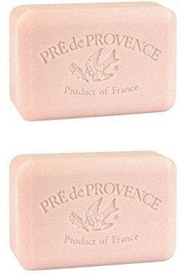 Pre De Provence Peony Pure Vegetable Soaps - Set Of Two(250 g, Pack of 2)