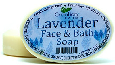 

Creation Farm Lavender Facial & Complexion 100% Pure Botanical Soap(113.36 g, Pack of 2)