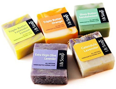 

I & Soap 5pcs Mini Sampler Set(113.36 g, Pack of 5)