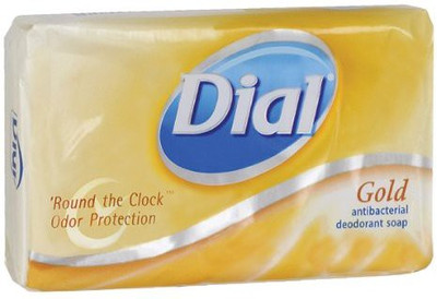 

Dial 02401 Individually Wrapped Antibacterial Soap, Pleasant, Gold, Bar(113.36 g)