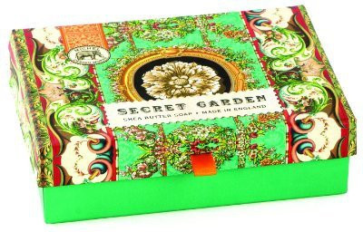 

Michel Design Works Triple Milled Double Soap Bar Boxed Setecret Garden(255.06 g)