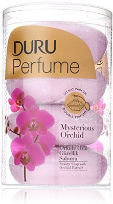 

Duru Perfume Bar Soap, Mysterious Orchid, 2 Count(50 g, Pack of 2)