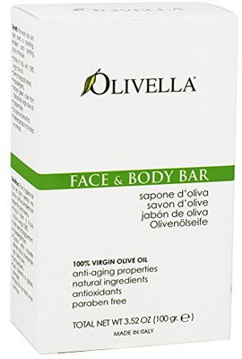 

Olivella Scented Face & Body Bar Soap -12 Pack(99.7568 g, Pack of 12)