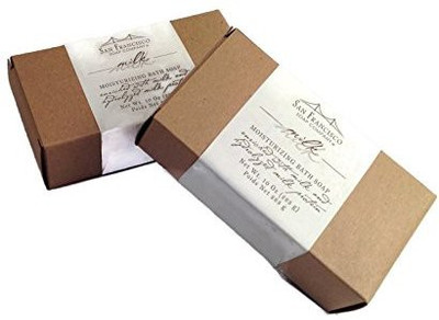 

San Francisco Soap Company Milk Bath Bar - 2 Pack(100 g, Pack of 2)