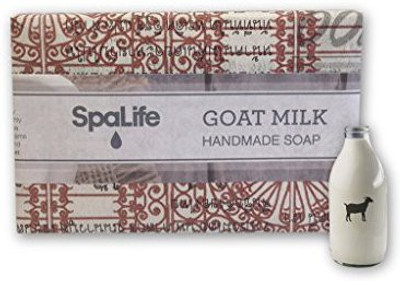 

Spa Life Handmade Goat Milk Soap - 2 Pack - All Natural Cold Process Bar(100 g, Pack of 2)