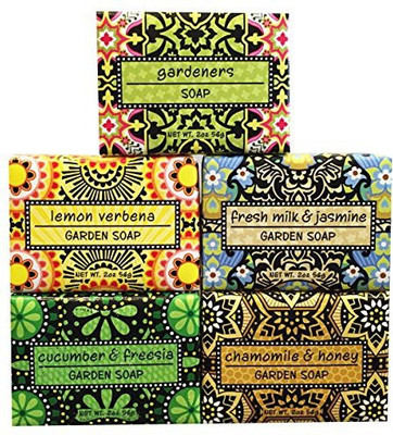 

Greenwich Bay Trading Company Garden Salad French Triple Milled Shea Butter Mini Soap Block Set - Set Of 5(56 g, Pack of 5)