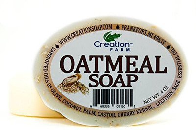 

Creation Farm Oatmeal 100% Pure Botanical Soap(113.36 g, Pack of 2)