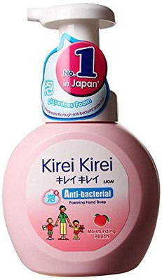 

Beautybreeze Kirei Kirei Anti-bacterial Antiseptic Hand Soap Family Foaming Hand Wash Gel , Moisturizing Peach(250 ml)