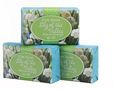 

Cape Shore Lily Of The Valley Scented Bar Hand Body Soap, Pack Of 3 Bars(85.02 g, Pack of 3)