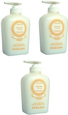 

Perlier "orchidea Boreale" Silky Liquid Soap, Orchid Scent(300 ml, Pack of 3)
