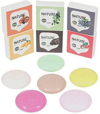 

Luxehome Assorted Series 100% Nature Oil Guest Soap Gift Set(70.85 g, Pack of 6)