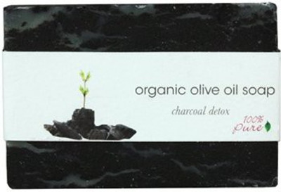 

100% Pure Charcoal Detox Organic Olive Oil Soap(99.19 g)