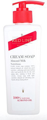 

Celestial Organics Red Line, Cream Soap Almond Milk(240 ml)