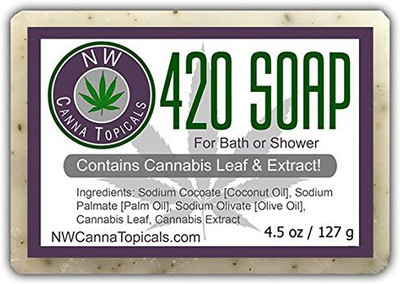 

Nw Canna Topicals 420 Cannabis Soap(127 g)