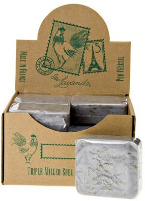 

La Lavande French Triple Milled Soaps In Lavender Flower - Set Of 12(100 g, Pack of 12)