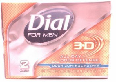 Dial For Men 2 Soap Bars(181 g, Pack of 2)