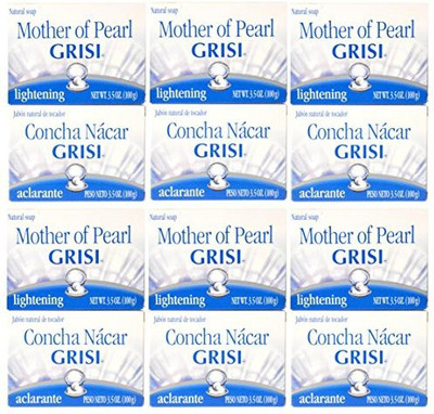 

Grisi Mother Of Pearl Concha Nacar 30 Clean Stimulate No Spot Skin With Grisi Mother Pearl Soap Concha Nacar(100 g, Pack of 30)