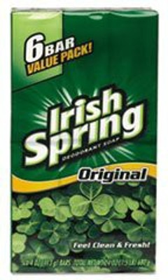 

Colgate Irish Spring Deodorant Soap Original(106.275 g, Pack of 6)