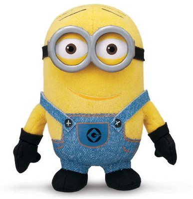 

Despicable Me Buddies-Soft Huggable Friends-Minion Dave Plush - 2.6 inch(Multicolor)