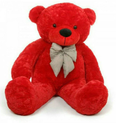 

Gurudev 3feet Teddy Bear Red Colour - 91 cm(Red)