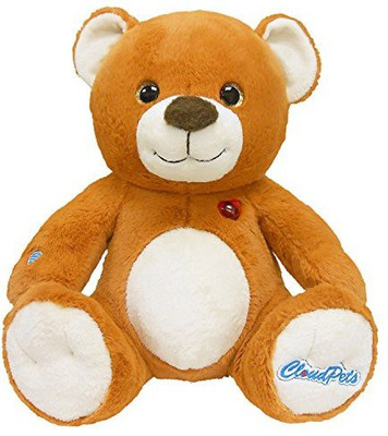 

CloudPets 12In Talking Teddy Bear The Huggable Pet To Keep In Touch(Brown)
