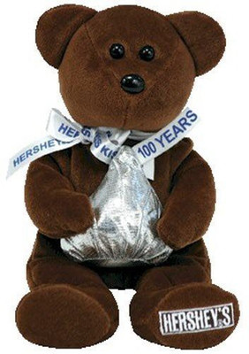 Ty Beanie Baby - Cocoa Bean The Hershey Bear (Wal'S Exclusive) By - 2.9 inch(Multicolor) available at flipkart for Rs.4507