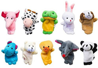 Moon Boat Finger Puppets