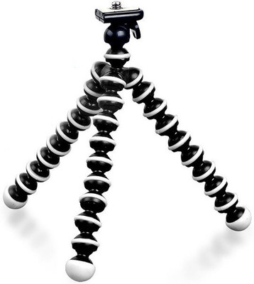 

Sukot Octopus Camera Tripod Digital Small Cool pix Camera Stand Holder Tripod(Black, Supports Up to 400 g)