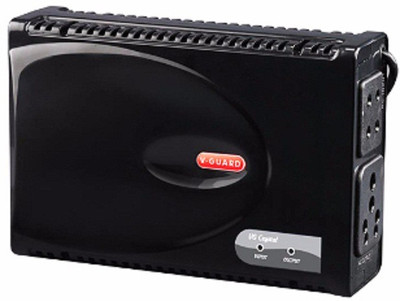 

V-Guard VG Crystal Voltage Stabilizer(Black)
