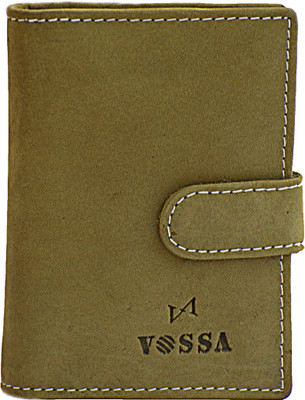 

Vossa Men Green Genuine Leather Card Holder(27 Card Slots)
