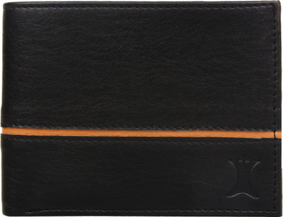

CREATURE Men Black Artificial Leather Wallet(6 Card Slots)