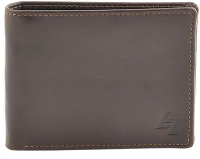 Leather Zentrum Men Brown Genuine Leather Wallet(6 Card Slots)