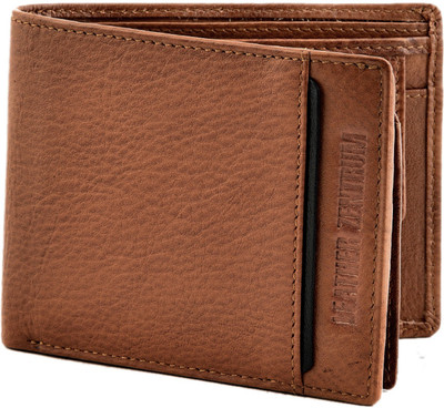 

Leather Zentrum Men Tan Genuine Leather Document Holder(8 Card Slots)