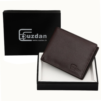 

Cuzdan Men Brown Genuine Leather Wallet(6 Card Slots)