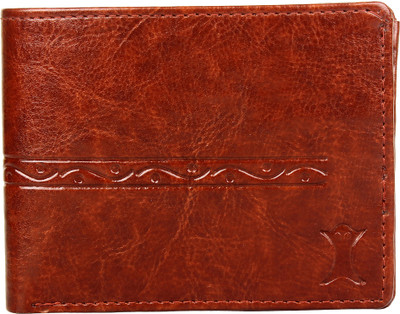 

CREATURE Men Brown Artificial Leather Wallet(6 Card Slots), Light brown