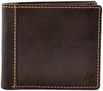 

Leather Zentrum Men Brown Genuine Leather Wallet(5 Card Slots)