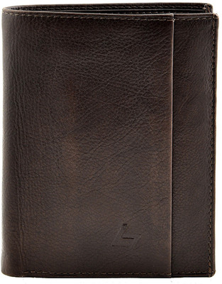 

Leather Zentrum Men Brown Genuine Leather Wallet(4 Card Slots)