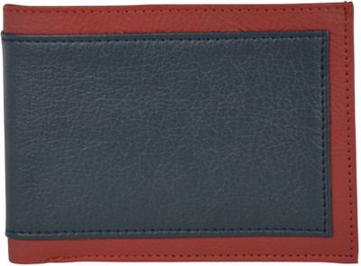 

CREATURE Men Blue Artificial Leather Wallet(6 Card Slots), Navy blue