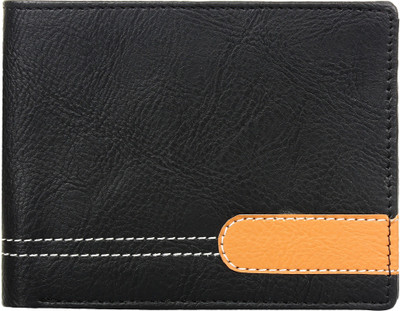

CREATURE Men Black Artificial Leather Wallet(6 Card Slots)