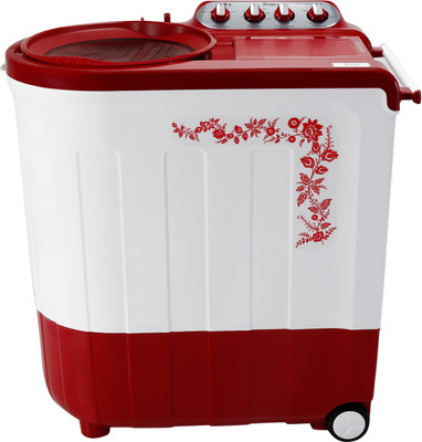 Whirlpool 7.5 kg Semi Automatic Top Load Red ACE 7.5 TRB DRY FLORA RED 5 YR Whirlpool Washing Machines
